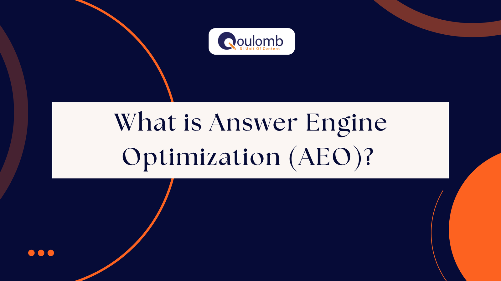 What is Answer Engine Optimization (AEO)?
